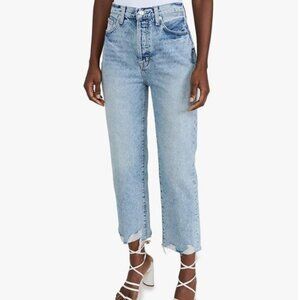 Pistola Cassie Crop Jean in Baja